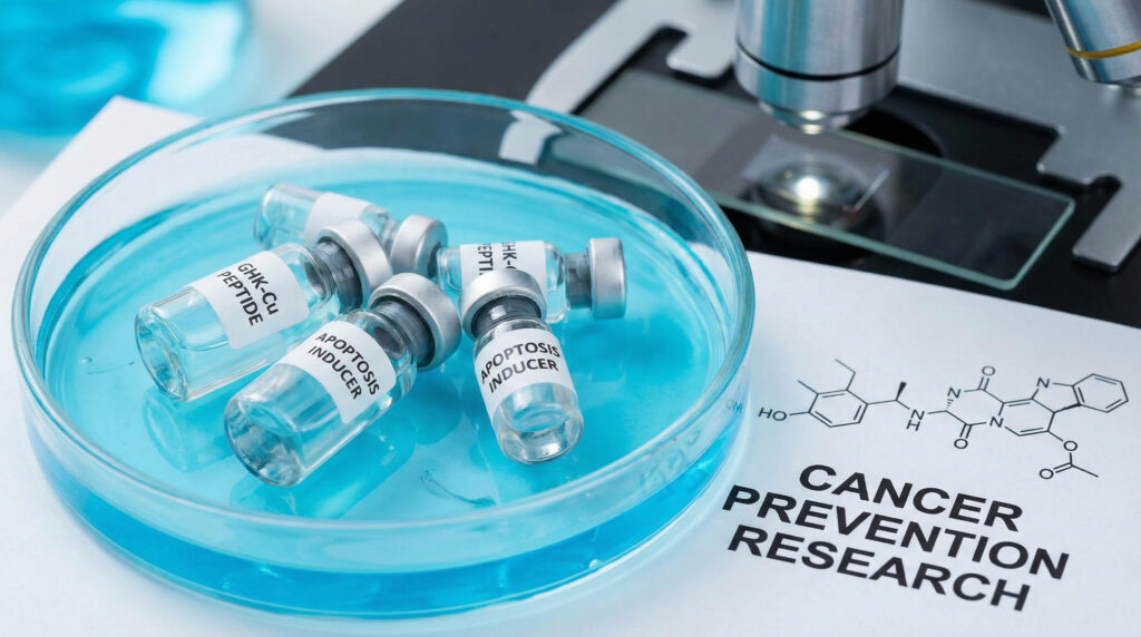 GHK-Cu Peptides for Apoptosis for cancer prevention
