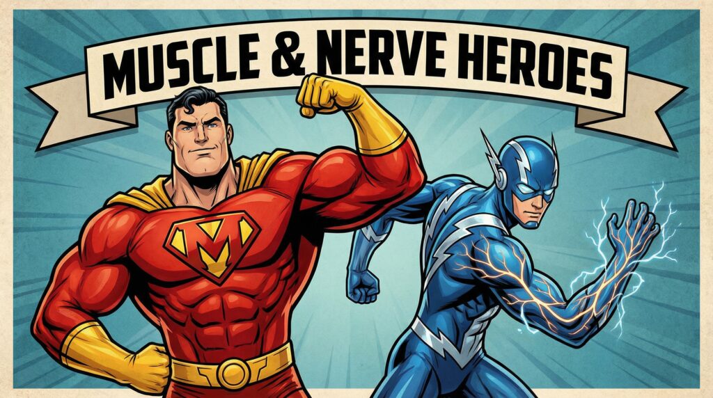 Muscle and Nerve Heroes