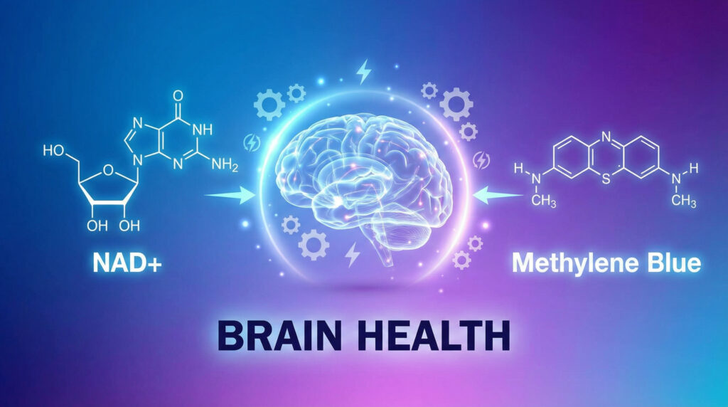 NAD+ and Methylene Blue for Brain Health