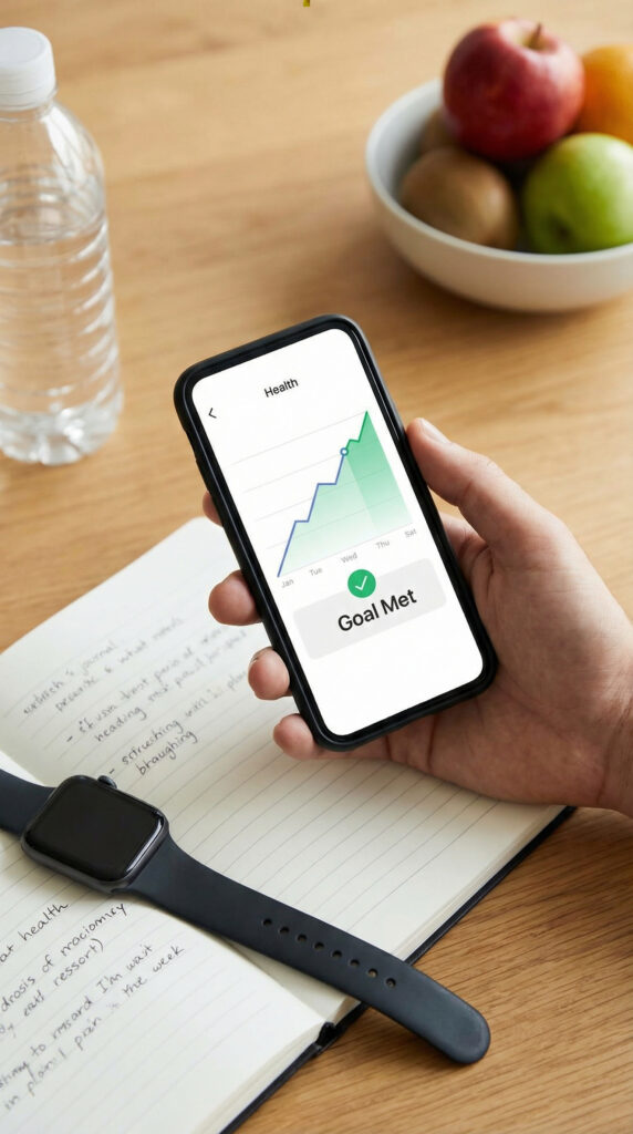 Track your health improvement progress