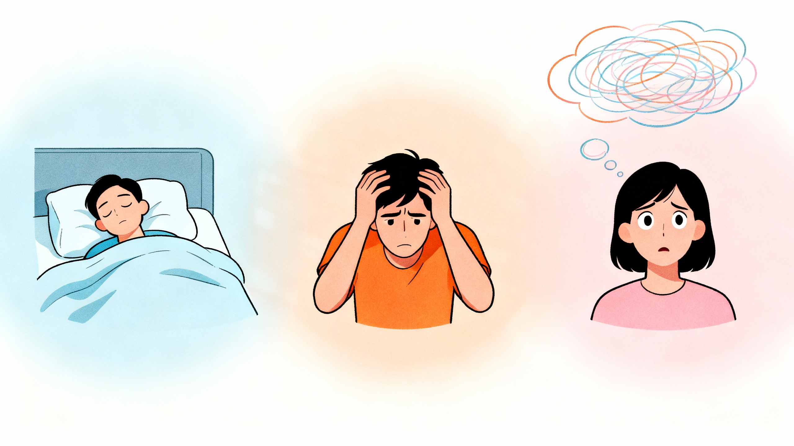 What Are Sleep, Stress & Anxiety?